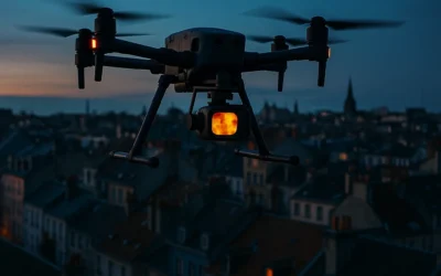 Thermographie par drone à Lyon : le guide complet pour détecter les déperditions thermiques